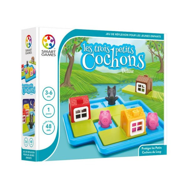 Smart Games - Les trois petits cochons deluxe