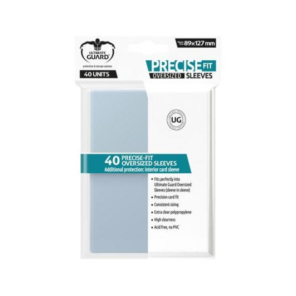 Sleeves - Ultimate Guard - Oversized Transparent (65x100)