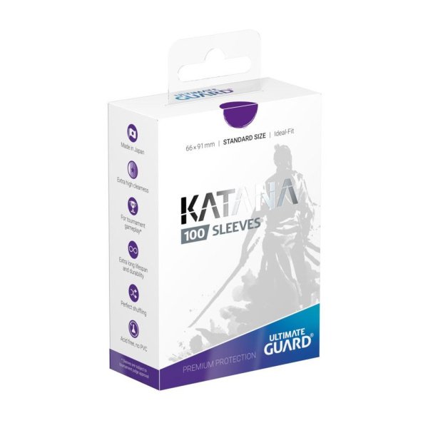 Sleeves - Ultimate Guard - Katana standard Violet