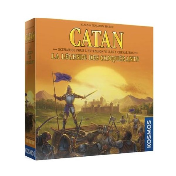 Catan - Villes et chevaliers - Légende des Conquérants