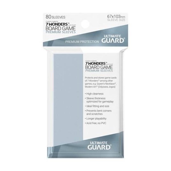 Sleeves - Ultimate Guard - Premium Soft Sleeves 7 Wonders (67x103)