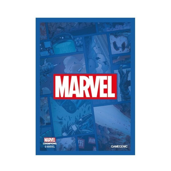 Sleeves - Gamegenics - Marvel Champions - Bleu