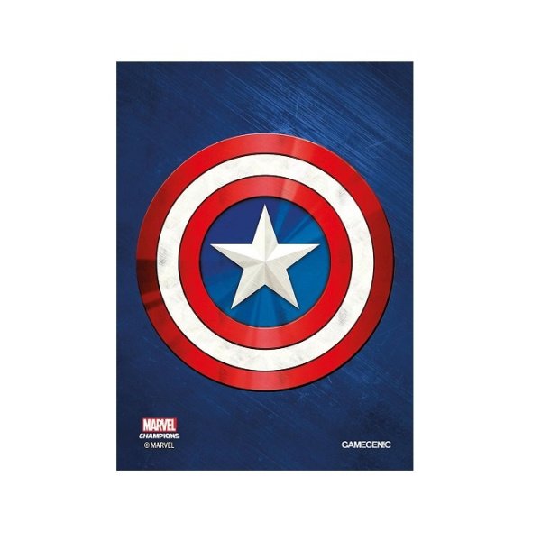 Sleeves - Gamegenics - Marvel Champions - Captain America