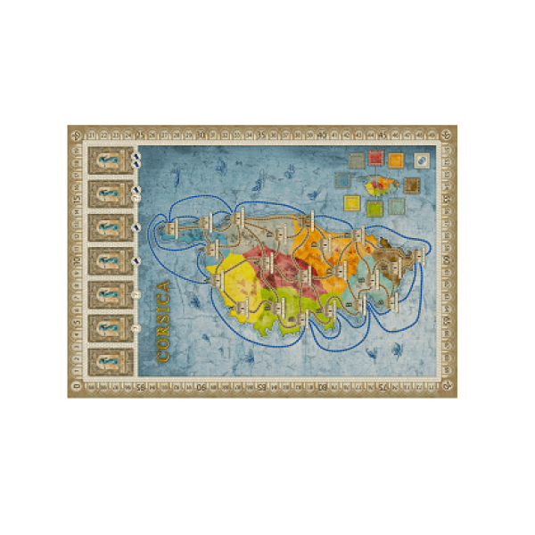 Concordia Map Gallia/Corsica