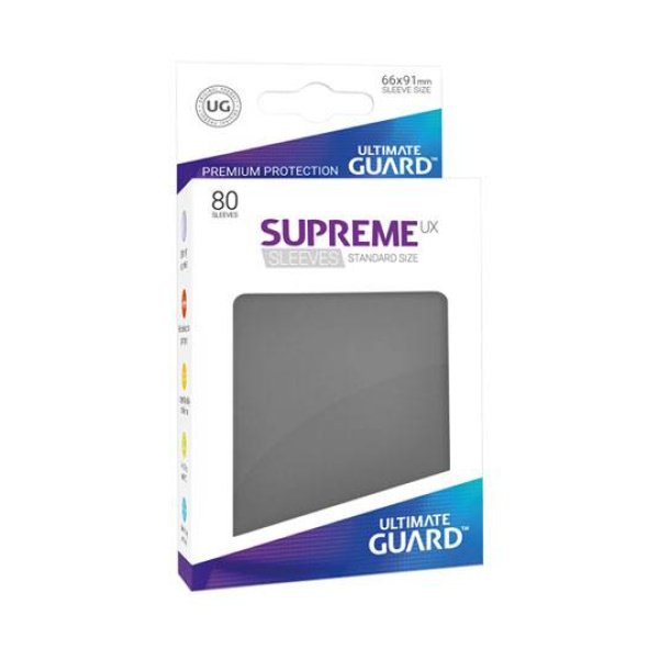 Sleeves - Ultimate Guard - Standard Supreme UX Gris foncé