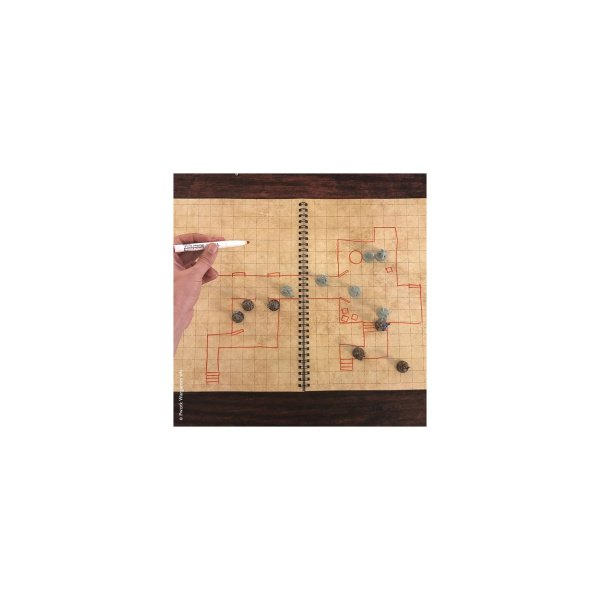 Pwork Wargames - Combat Book - Cartes effaçables pour jeu de rôle. – Image 3