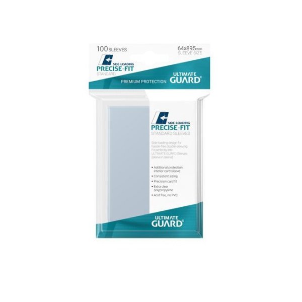 Sleeves - Ultimate Guard - Standard Precise fit (64x89) (Side Loading)