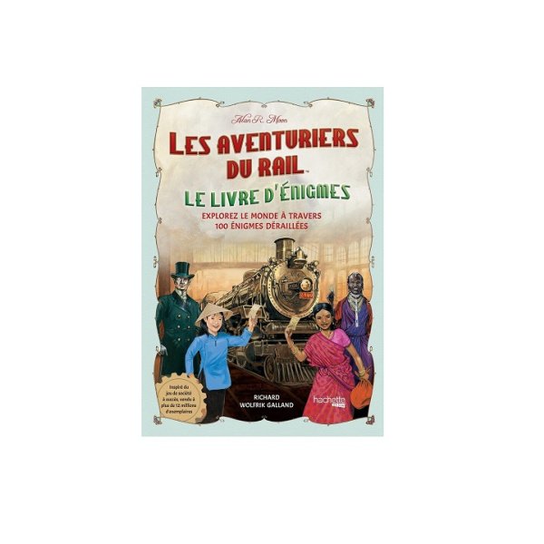 Les Aventuriers du Rail le livre d'énigme