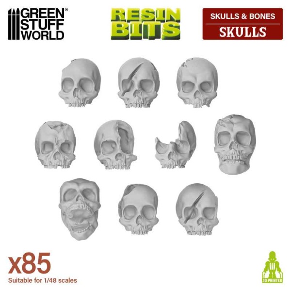 Green Stuff world - Resin Skulls