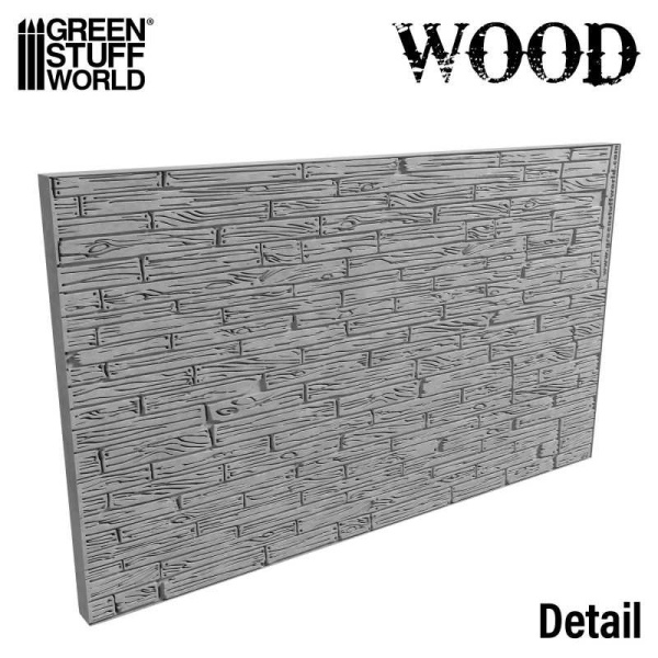 Green Stuff World - Rouleaux texturés - planches de bois – Image 2