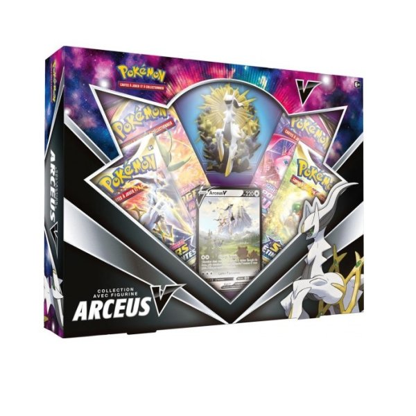 Coffret Pokémon 4 boosters - Arceus