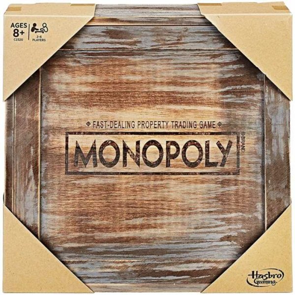 Monopoly - Rustique (en bois)