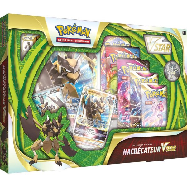 Coffret Pokémon V Premium Hachécateur V star