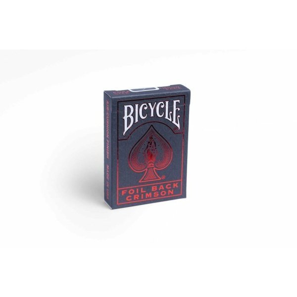 Bicycle - Foil back crimson