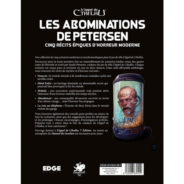 L'Appel de Cthulhu - Les Abominations De Petersen – Image 2