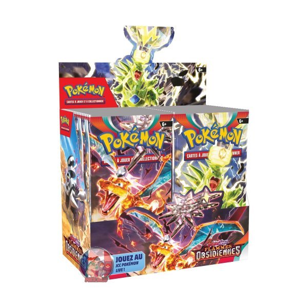 Pokémon - EV03 - Flammes Obsidiennes (Display)