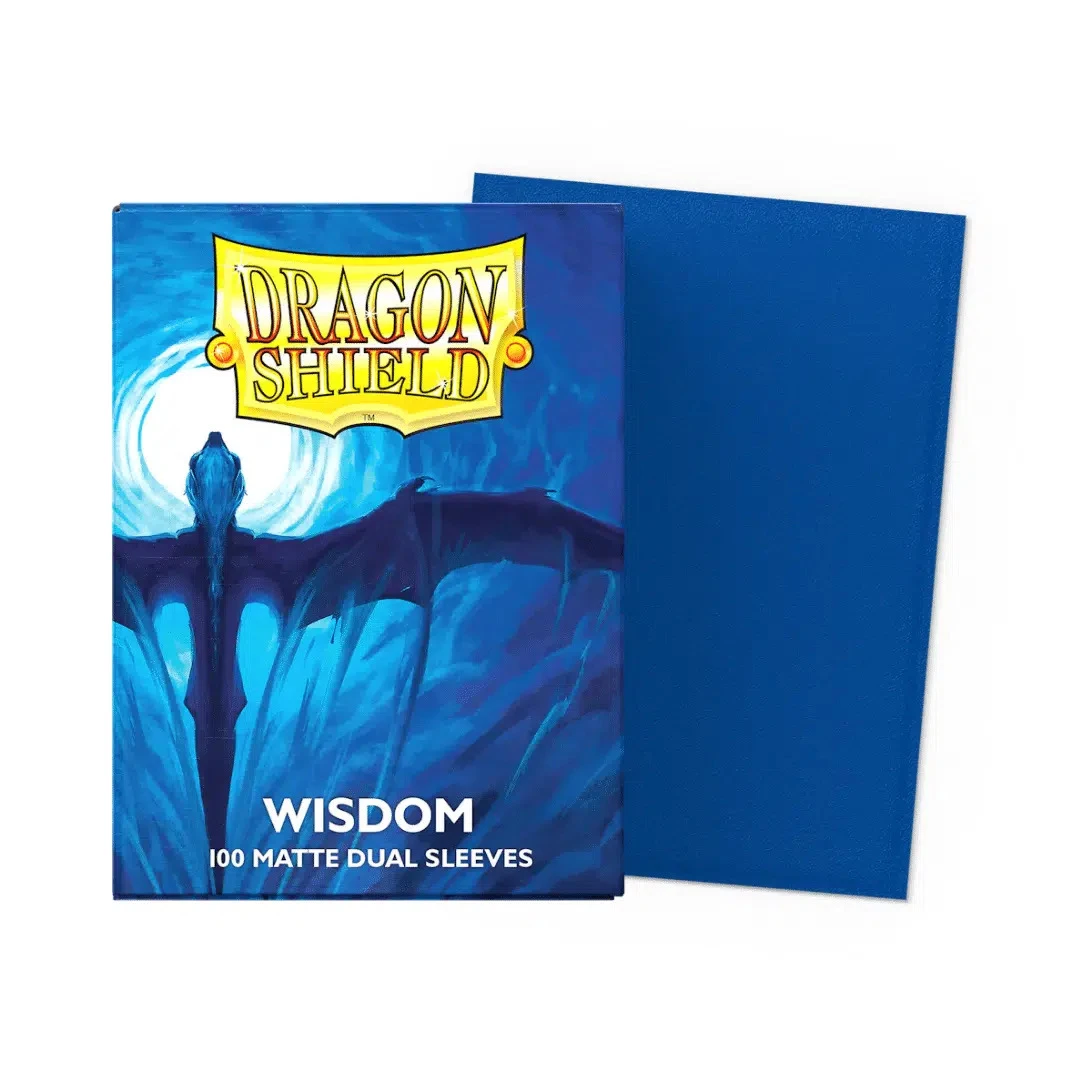 Sleeves Matte Dual Wisdom - Standard - Dragon Shield