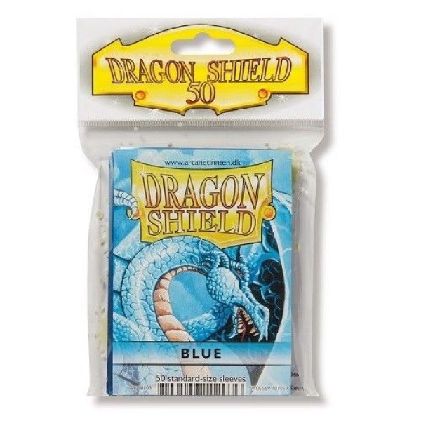Dragon Shield - Standard Sleeves - Blue (X50)