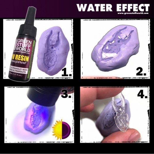 Green Stuff World - Résine Ultraviolette 100ml - Effet d'Eau – Image 2