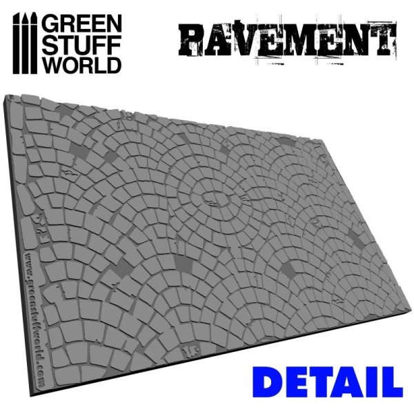 Green Stuff World - Rouleaux texturés - Dallage – Image 3