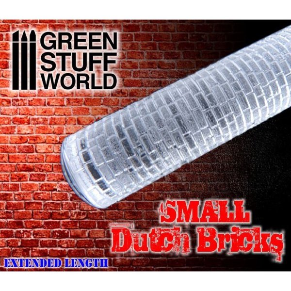 Green Stuff World - Rouleaux texturés - petites briques hollandaise