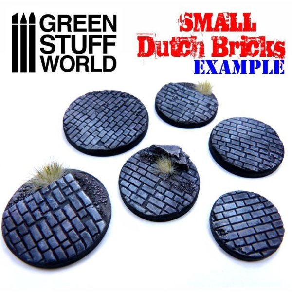 Green Stuff World - Rouleaux texturés - petites briques hollandaise – Image 2