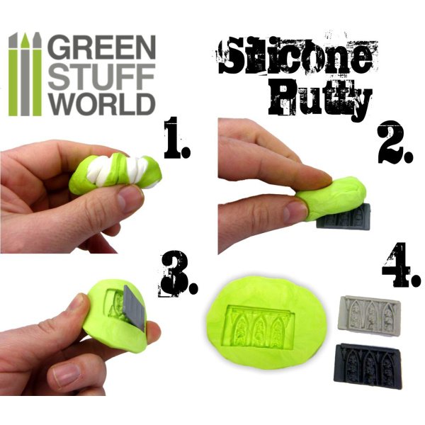 Green Stuff World - Mastic de Silicone Violette200gr – Image 4