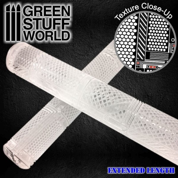 Green Stuff World - Rouleaux texturés - Grillage – Image 2