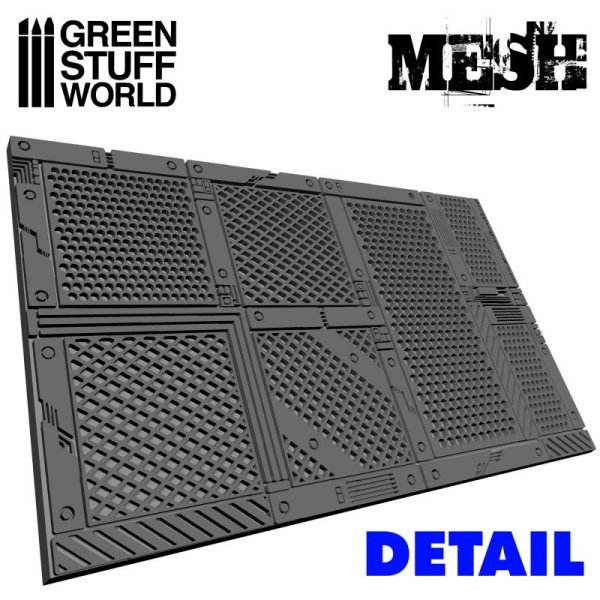 Green Stuff World - Rouleaux texturés - Grillage – Image 3