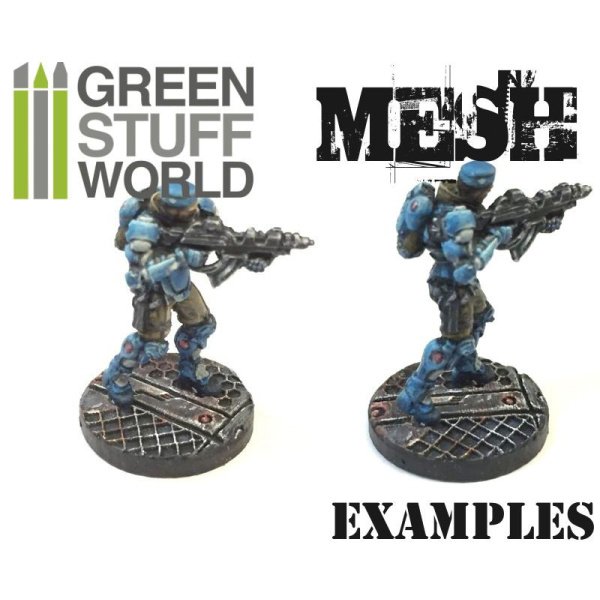 Green Stuff World - Rouleaux texturés - Grillage – Image 5