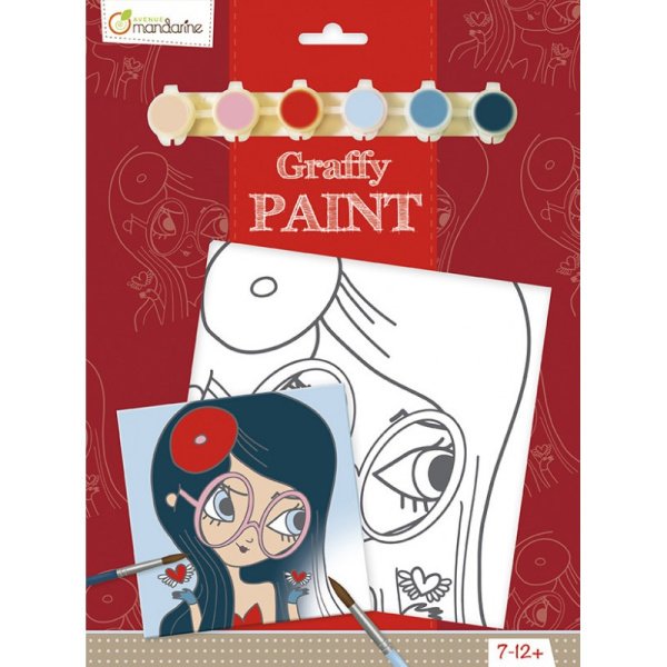 Tableau à peindre - Graffy Paint - Bohème