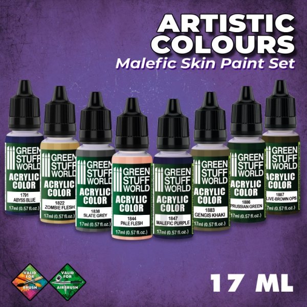 Green Stuff World - Set Peinture - Peau Maléfique – Image 3