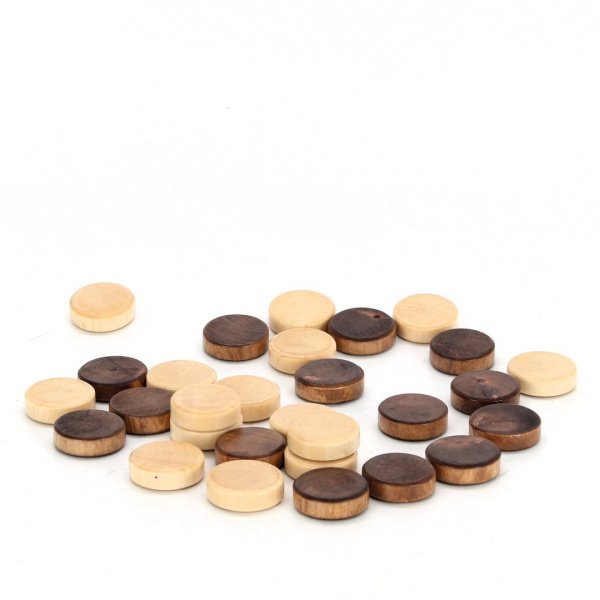 Pions de Backgammon en Bois Médium