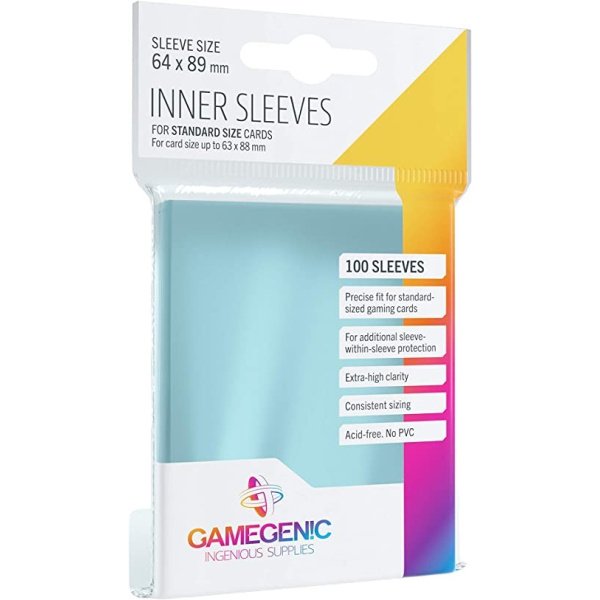 GM - Inner Sleeves 64 x 89mm