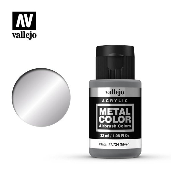 Vallejo - Metal Color Silver