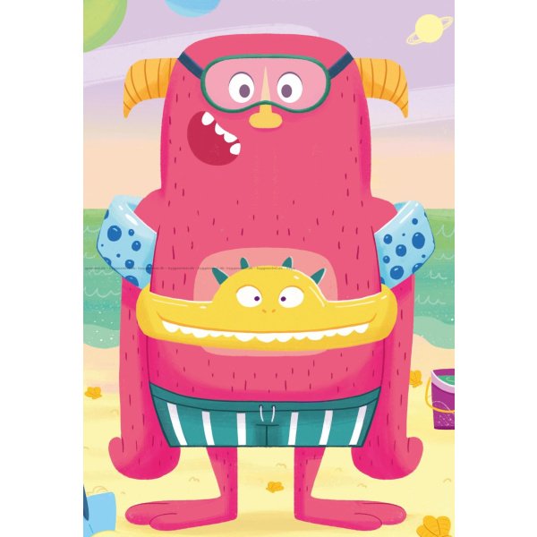 Puzzle 3x24 - Mix & Match Monsters – Image 2