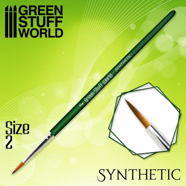 Green Stuff World - Green Series Pinceau Synthétique - 2