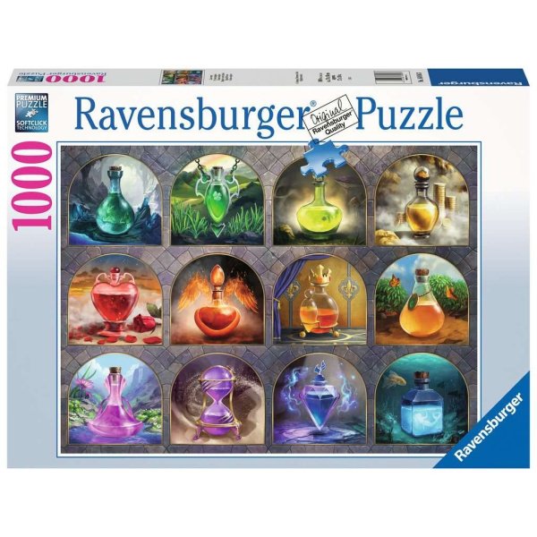 Puzzle 1000 pièces - Potions magiques