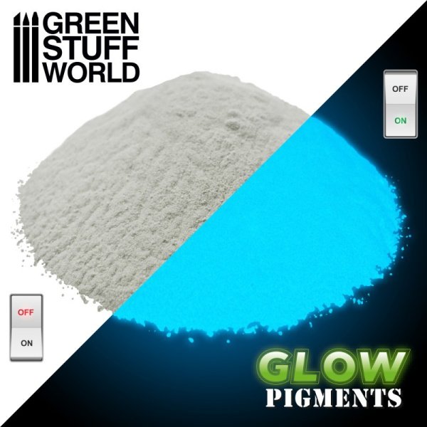Green Stuff World - Poudre luminescente - Turquoise de l'esprit – Image 2