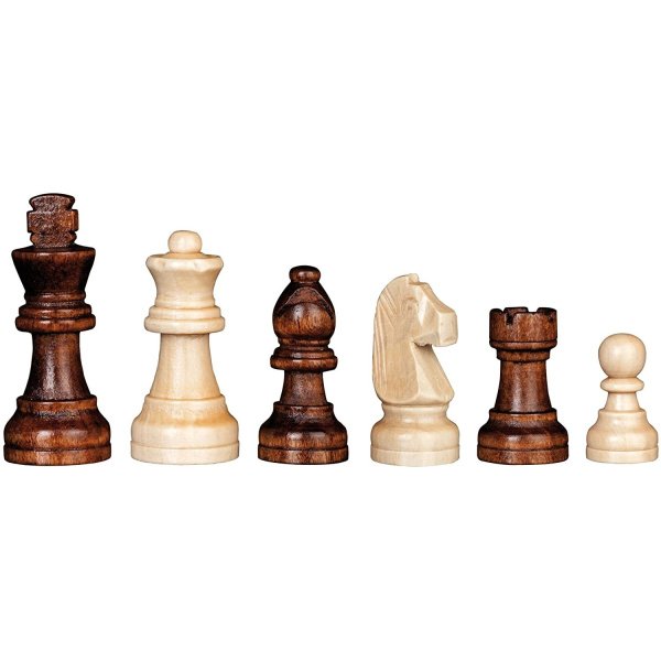 Philos - Backgammon - Échecs - Dames - Taille du roi 63 mm – Image 2