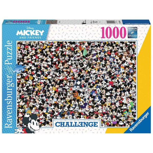 Puzzle 1000 pièces - Challenge Mickey
