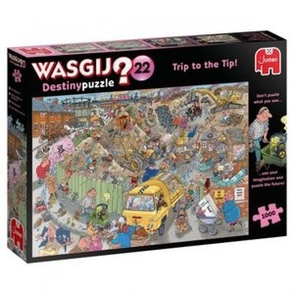 Puzzle 1000 pièces - Wasgij? 22 - Bon débarras