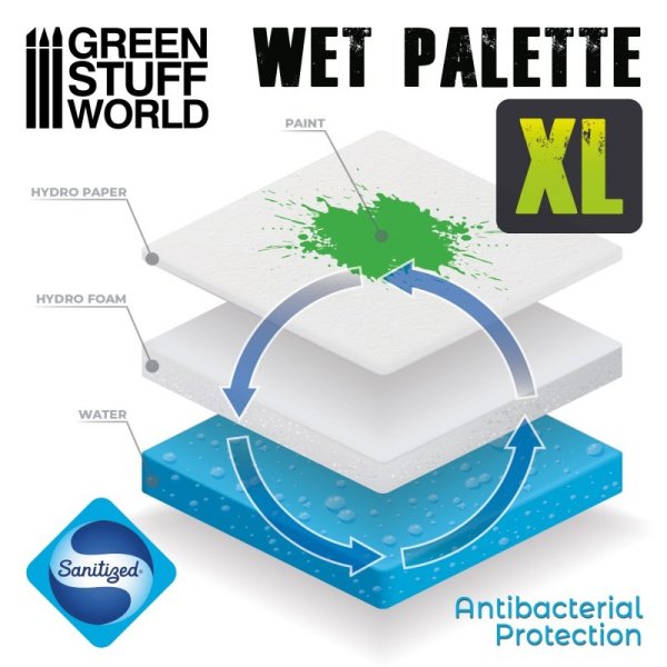 Green Stuff World - Palette Humide XL – Image 3