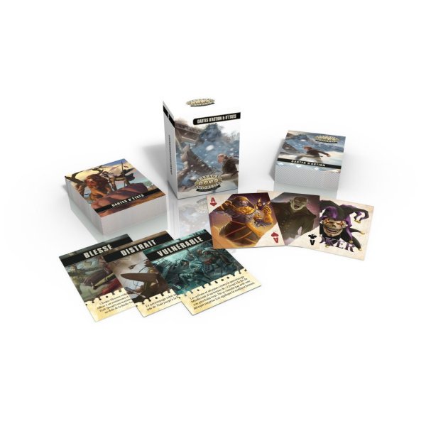 Savage Worlds Adventures Edition - Cartes d'actions & d'états
