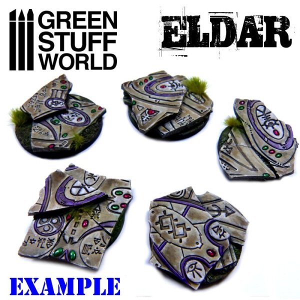 Green Stuff World - Rouleaux texturés - Eldar – Image 3