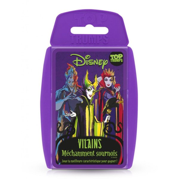 Top Trumps - Disney Vilains - Jeu de Bataille