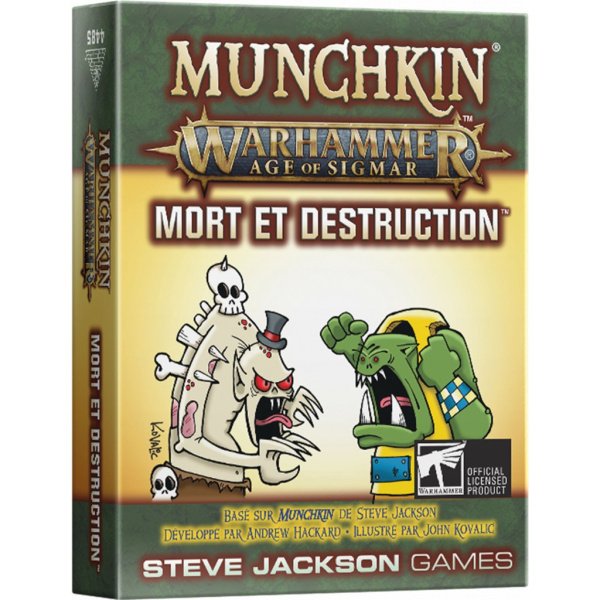 Munchkin Warhammer Age of Sigmar - Mort et Destruction