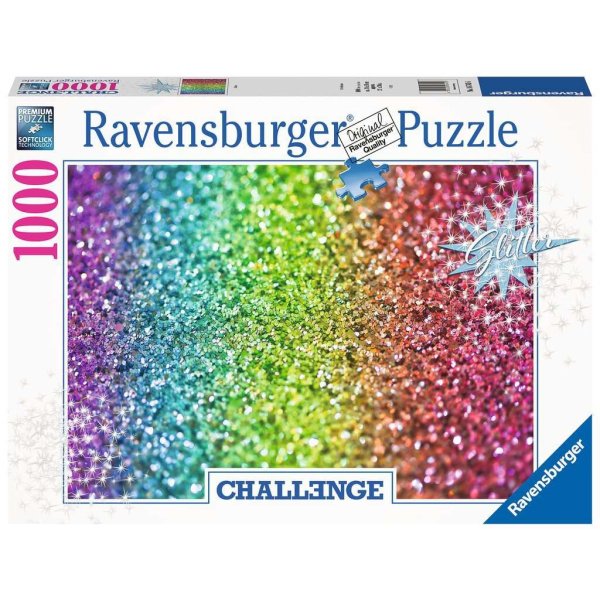 Puzzle 1000 pièces - Challenge pailettes
