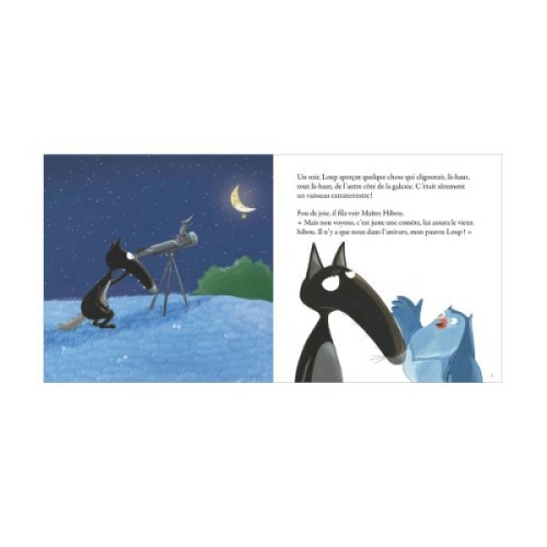 Le loup qui avait la tête dans les étoiles (cartonné) – Image 2