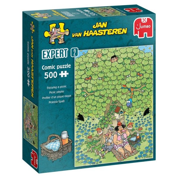 Puzzle Jan Van Haasteren - 500 pièces - Expert 2 - Profiter d'un pique-nique